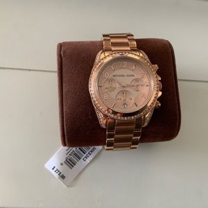 Michael Kors rose gold watch